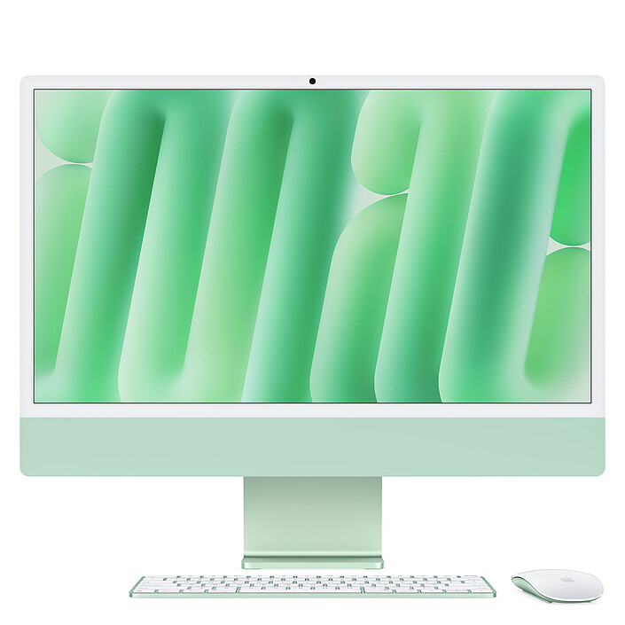 Apple iMac M4 (2024) 24" 24 Go 1 To Vert (MWUY3FN/A-24GB-1TB-NANO)