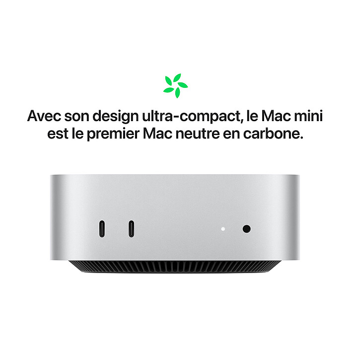 Avis Apple Mac Mini M4 32 Go/ 512 Go (MU9D3FN/A-32GB-512GB-FCUTPRO)