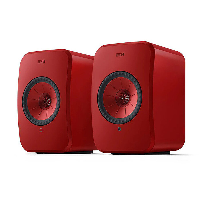 Acheter KEF LSX II Rouge + Audio-Technica AT-LP70XBT Noir