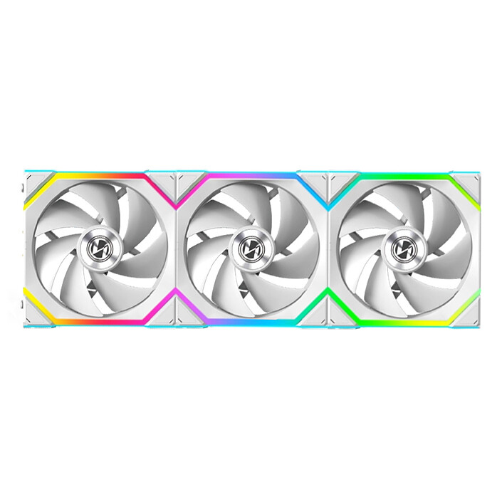 Lian Li Uni Fan SL Wireless 120 Reverse Blade (bianco) - Confezione da 3 