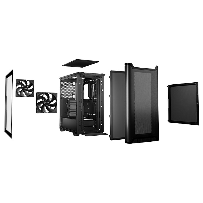 Acheter be quiet! Pure Base 501 Airflow Window - Noir