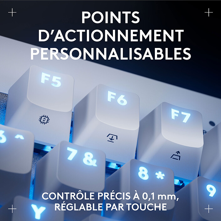 Acheter Logitech G Pro X TKL Rapid Linear (Blanc)