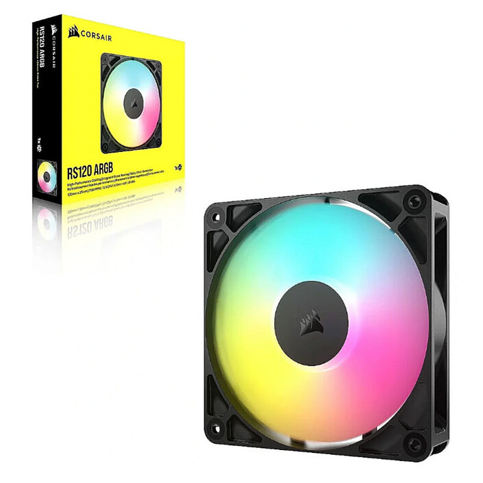 cheap Corsair RS120 ARGB Black 