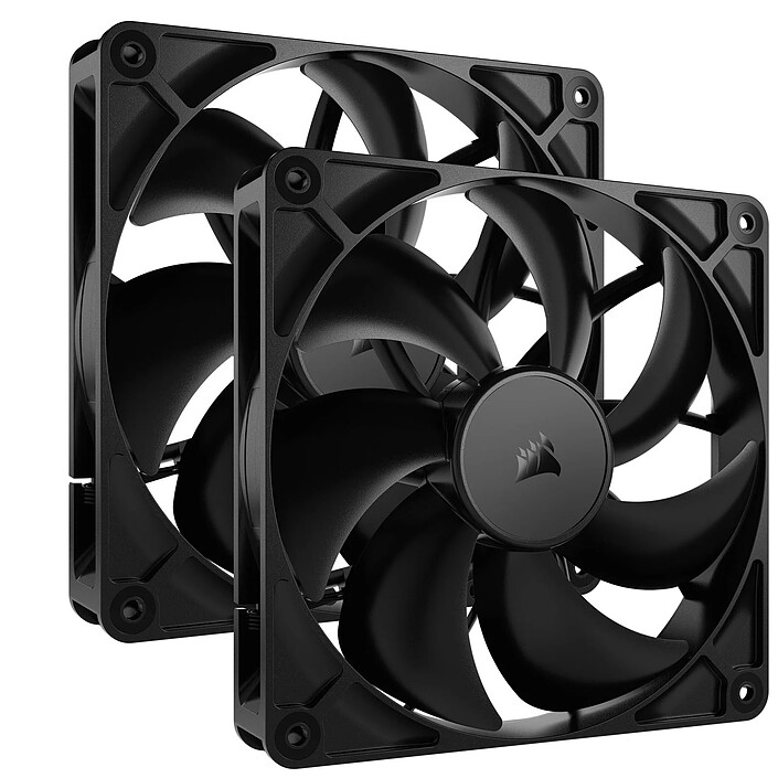 Corsair RS140 Dual Pack Black 