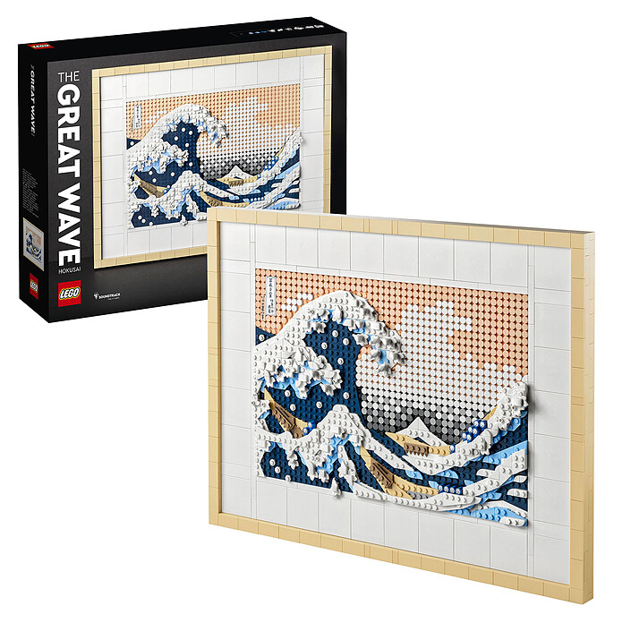 Nota LEGO Art 31208 Hokusai - La Grande Onda 