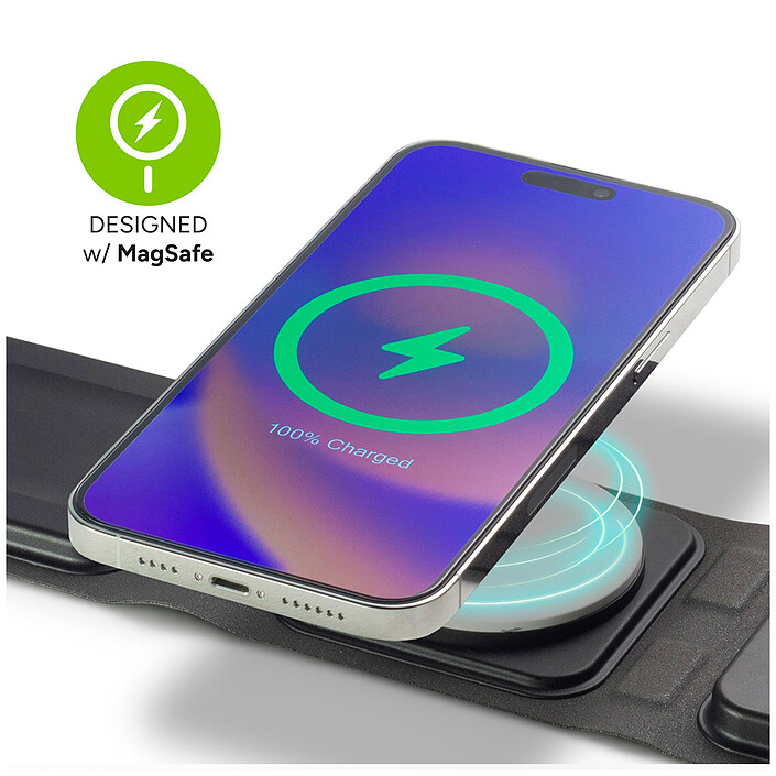 Buy Mophie 3-in-1 Travel Charger with MagSafe Black