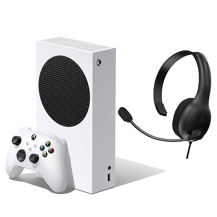 Microsoft Xbox Series S Bianco (512 Go) + PDP LVL30 IN OMAGGIO !