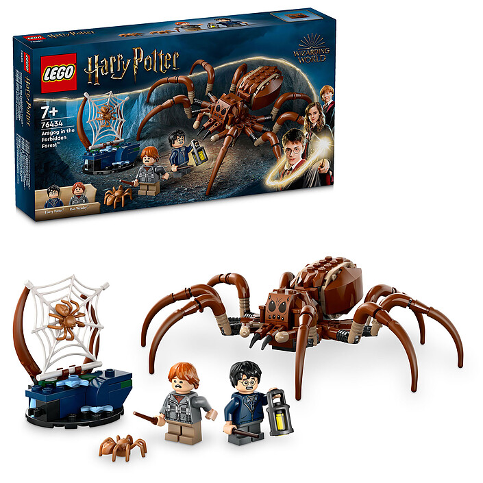 Nota LEGO Harry Potter 76434 Aragog nella Foresta Proibita 