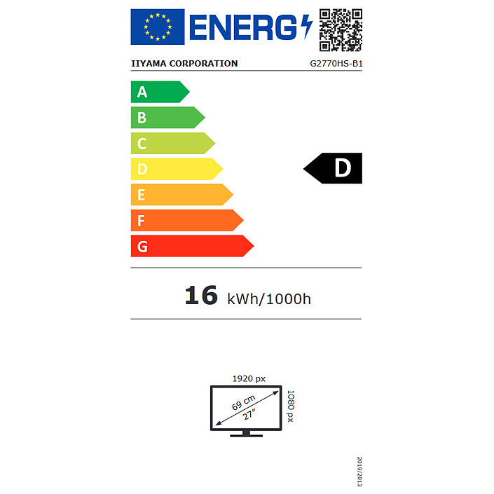 iiyama 27" LED - G-Master G2770HS-B1 Red Eagle  economico