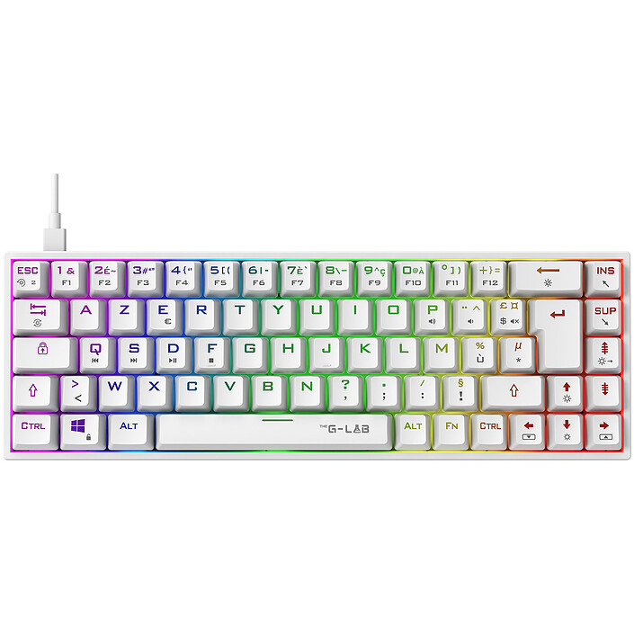The G-Lab Keyz Titanium (Blanc)