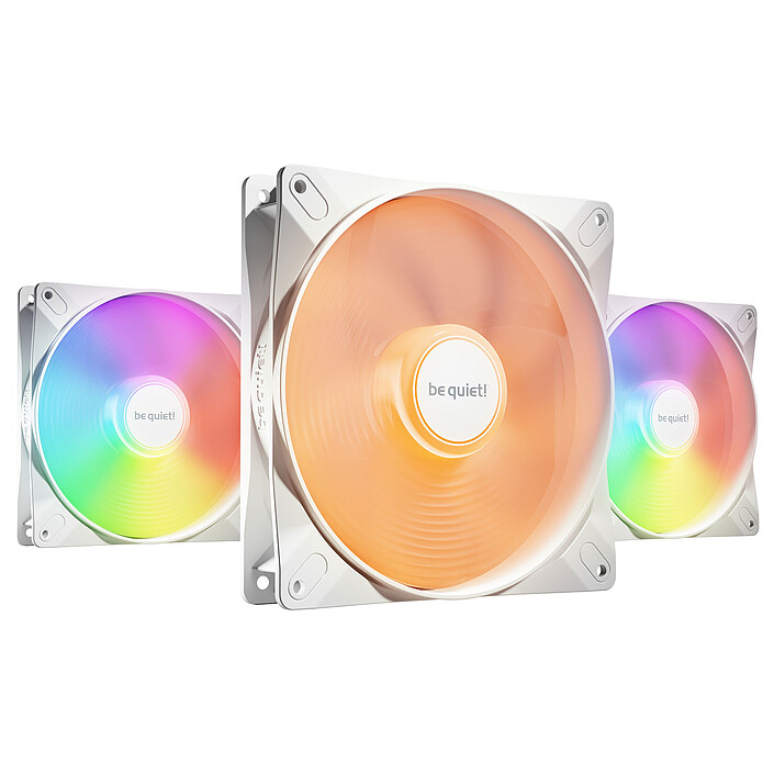 be quiet! Light Wings LX 140 mm PWM Triple Pack White