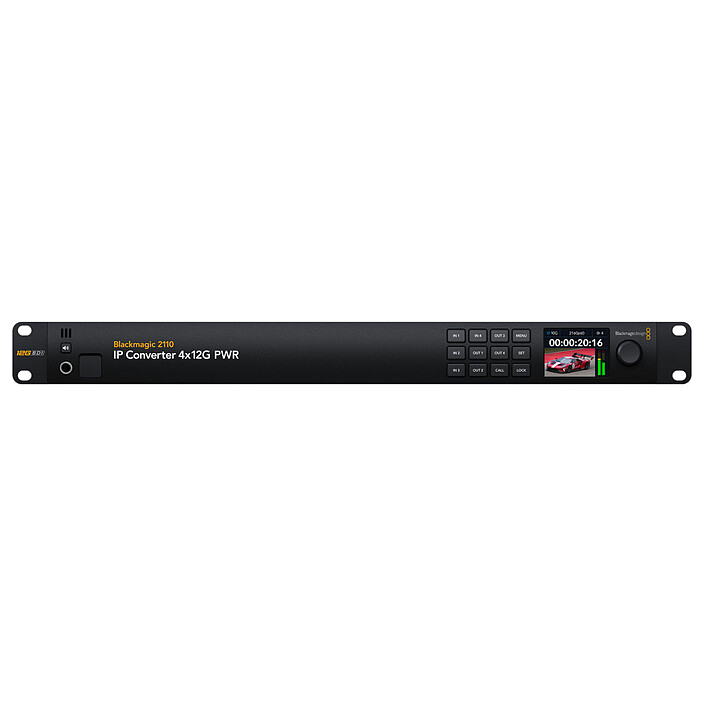 Blackmagic Design 2110 IP Converter 4x12G PWR