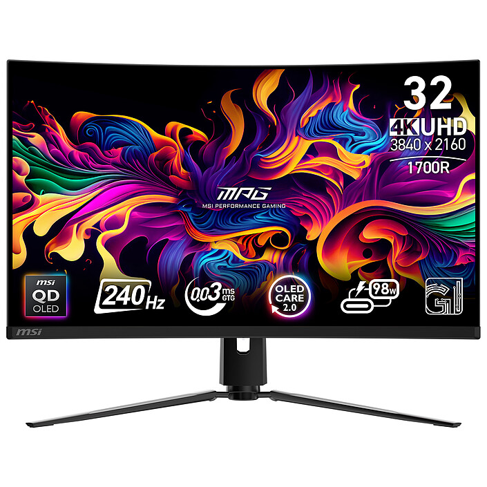 MSI 31.5" QD-OLED - MPG 321CURX QD-OLED