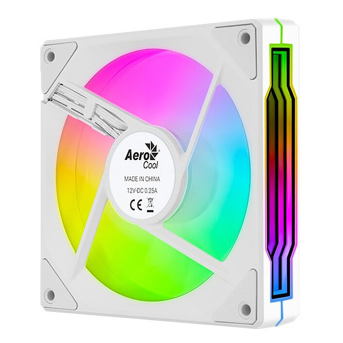 Review Aerocool Phantom M-3 Reverse 12 PWM ARGB (White)