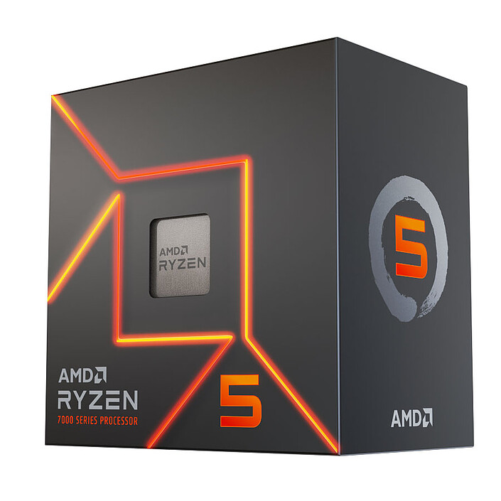 Avis AMD Ryzen 5 7500F Wraith Stealth (3.7 GHz / 5.0 GHz)