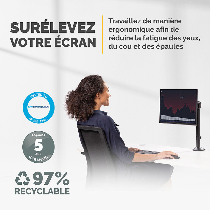 Review Fellowes Reflex Single Monitor Arm