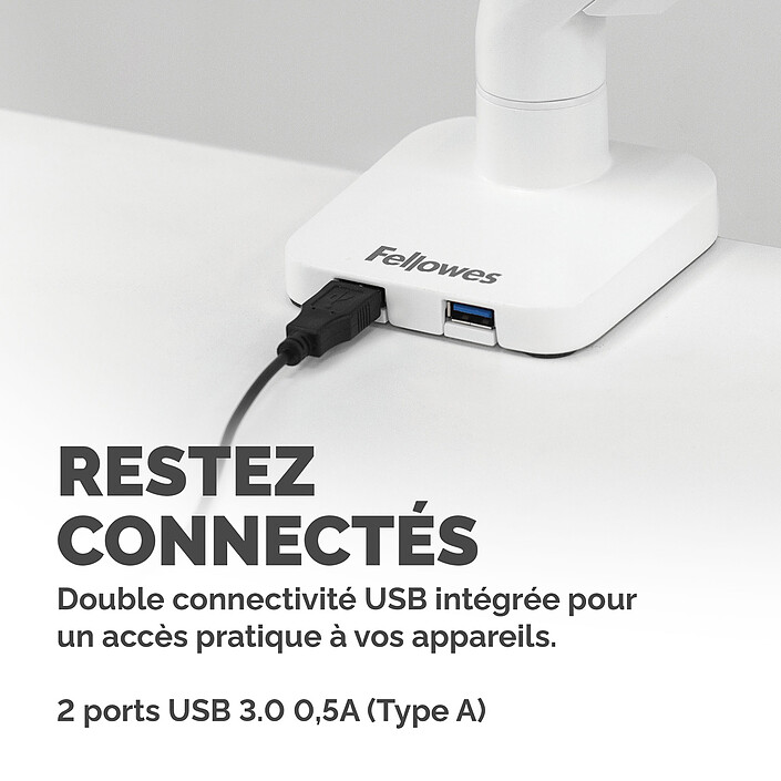 Acquista Braccio per schermo singolo Fellowes Platinum Series - Bianco