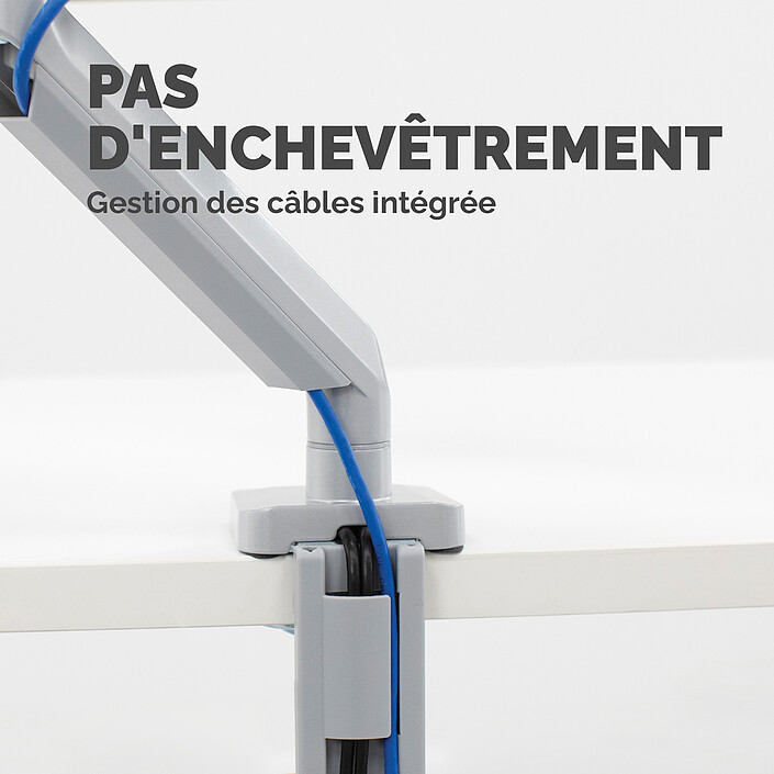 Braccio per schermo singolo Fellowes Platinum Series - Argento economico