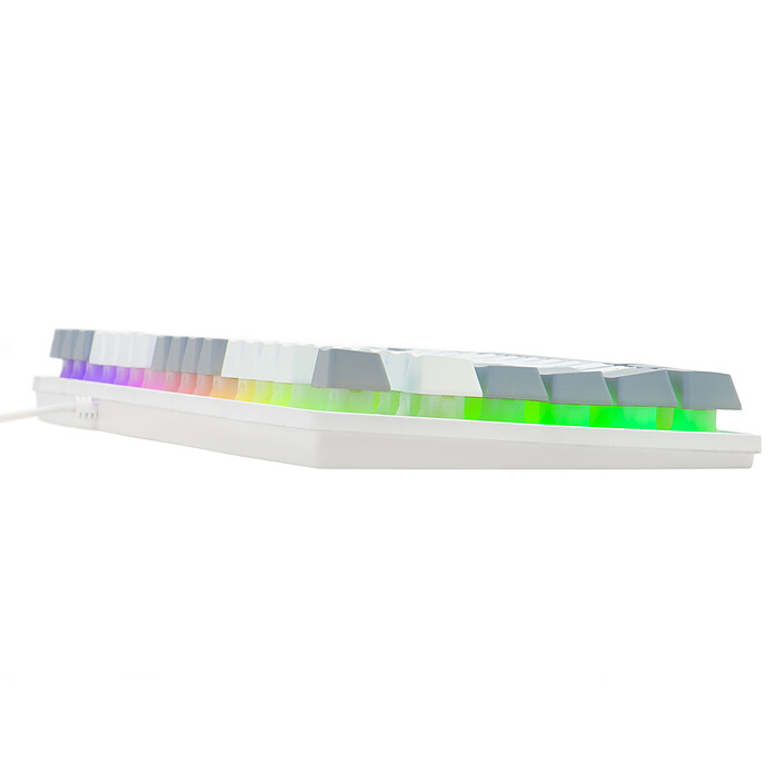 Acheter The G-Lab Keyz Caesium TKL (Blanc/Gris)