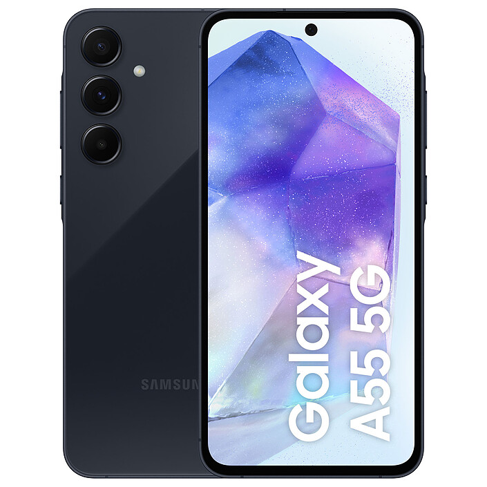 Samsung Galaxy A55 5G Bleu Nuit (8 Go / 128 Go) · Reconditionné