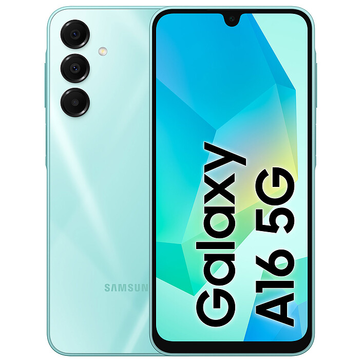 Samsung Galaxy A16 5G Turquoise (4 Go / 128 Go) · Reconditionné