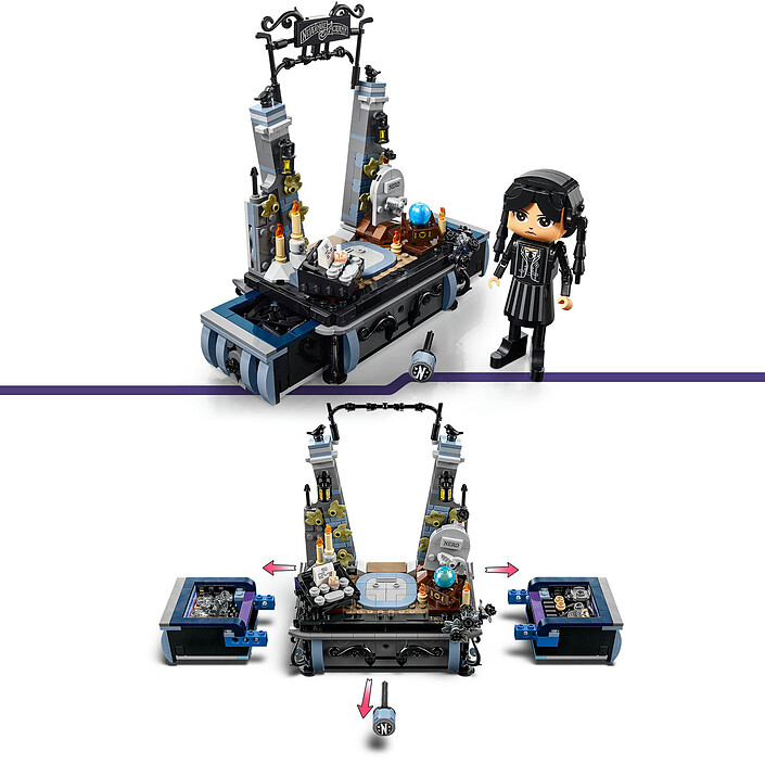 LEGO Wednesday 76780 Figurine de Mercredi Addams  pas cher