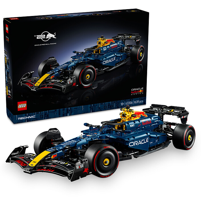 Nota LEGO Technic 42206 F1 Oracle Red Bull Racing RB20