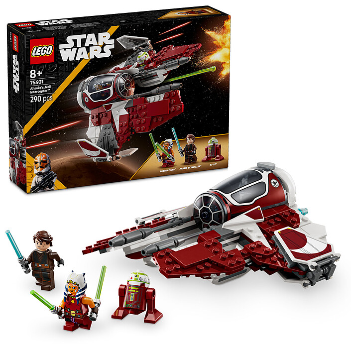 Nota LEGO Star Wars 75401 Ahsoka's Jedi Interceptor