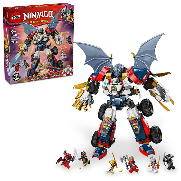Nota LEGO Ninjago 71834 Zane's Ultra Combo Robot 