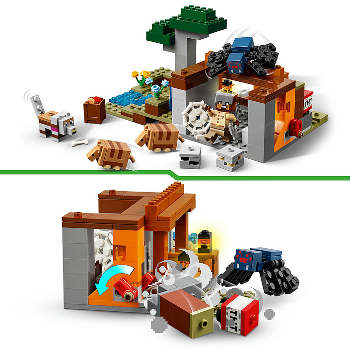 LEGO Minecraft 21269 Armadillo Mine Expedition economico
