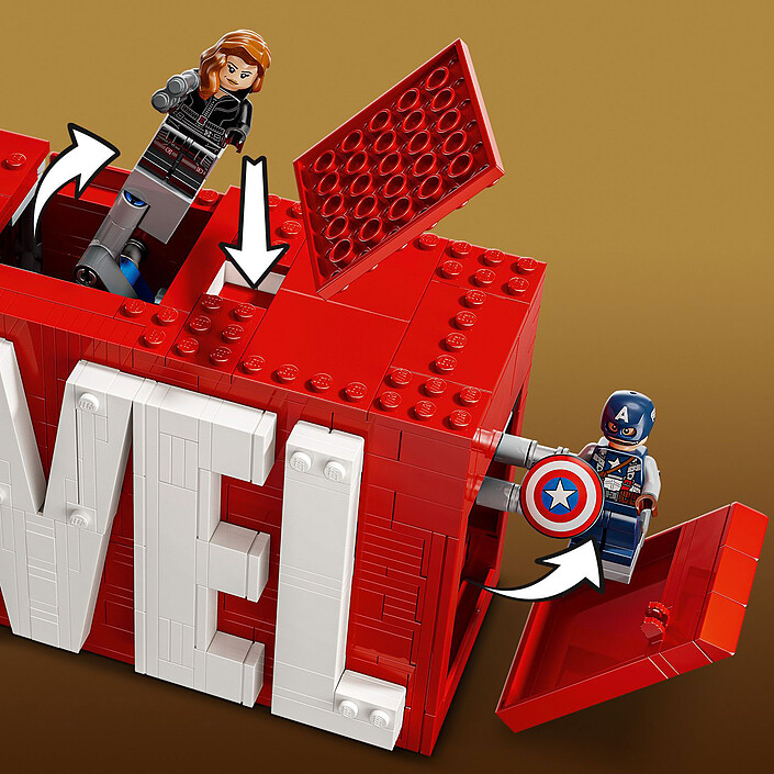 Acquista LEGO Marvel 76313 Logo MARVEL e i suoi supereroi