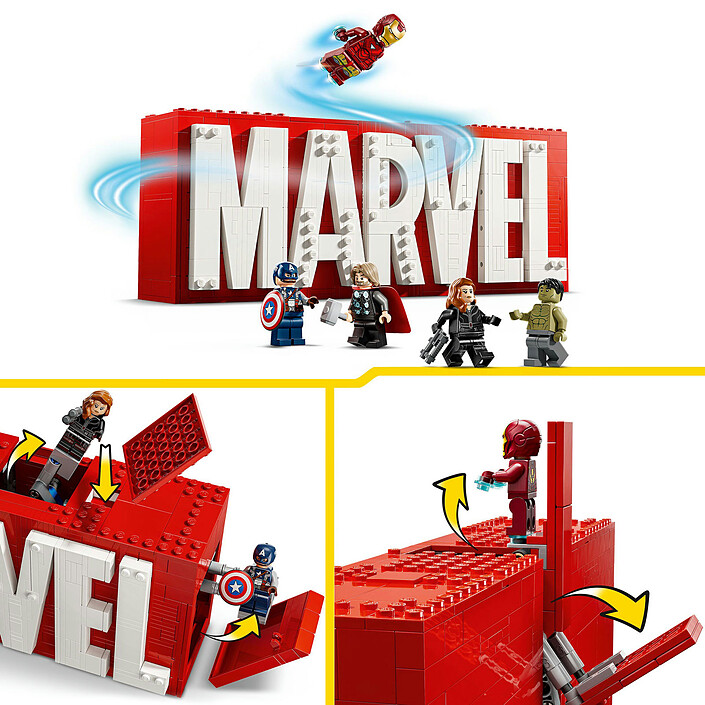 LEGO Marvel 76313 Logo MARVEL e i suoi supereroi economico