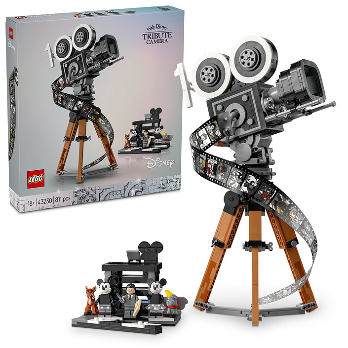 Nota LEGO Disney Classic 43230 The Walt Disney Tribute Camera 