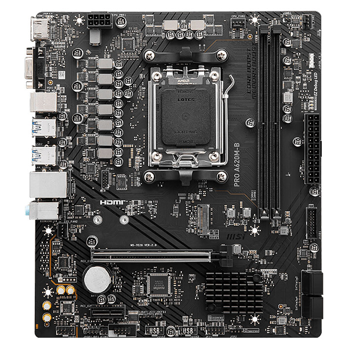 Nota AMD MSI PRO A620M-B