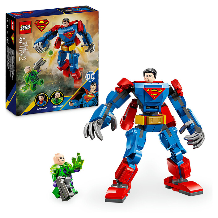 Nota LEGO DC 76302 Il robot di Superman contro Lex Luthor