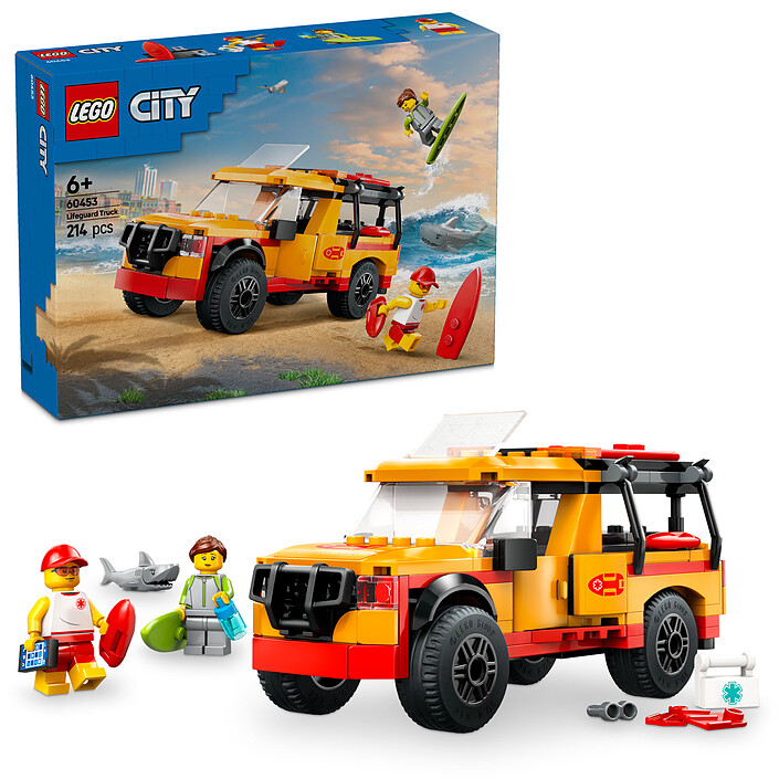 Nota LEGO City 60453 Il veicolo di salvataggio sulla spiaggia 