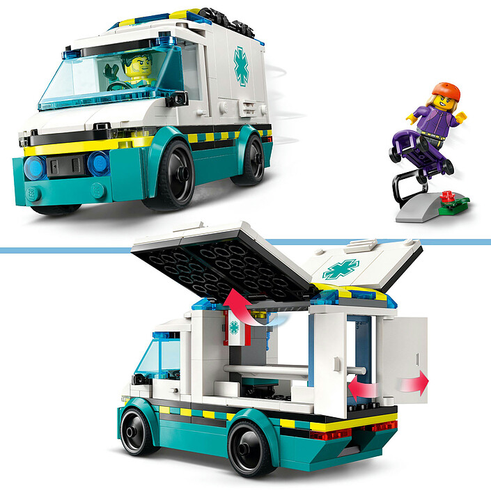 Ambulanza di emergenza LEGO City 60451 economico