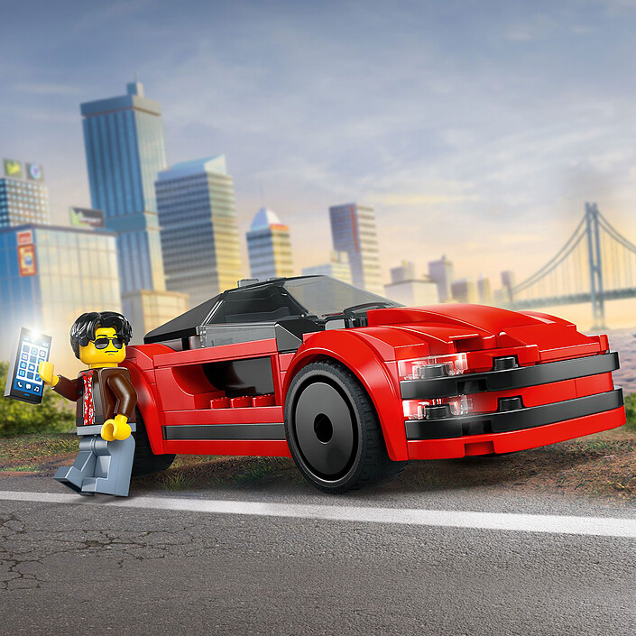 Acquista LEGO City 60448 L'auto sportiva rossa