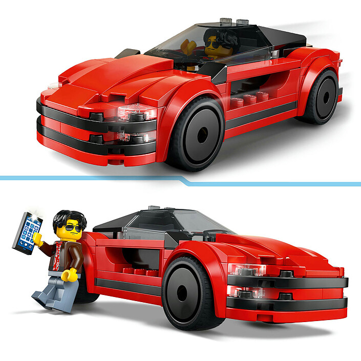 LEGO City 60448 L'auto sportiva rossa economico
