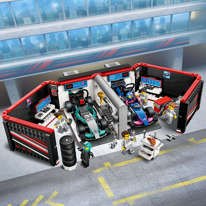 Acquista LEGO City 60444 Garage F1 e auto Mercedes-AMG e Alpine