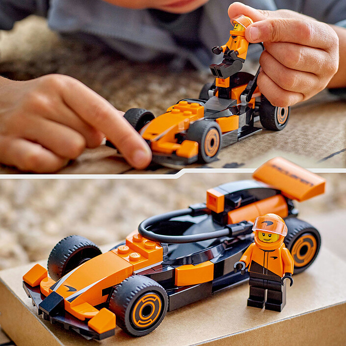 LEGO City 60442 Auto da corsa McLaren con pilota F1 economico