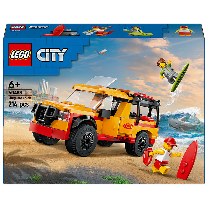 LEGO City 60453 Il veicolo di salvataggio sulla spiaggia 