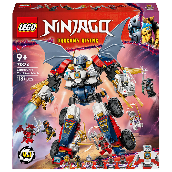 LEGO Ninjago 71834 Zane's Ultra Combo Robot 