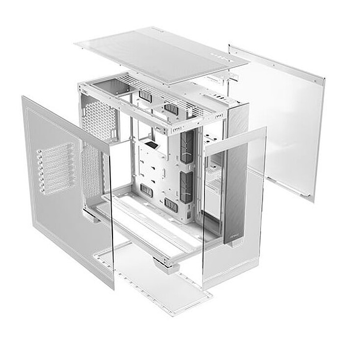 Antec C8 Aluminium White (Aluminium/Blanc) pas cher