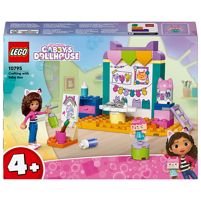 LEGO Gabby et la maison magique 10795 Bricolage avec Bébé Boîte
