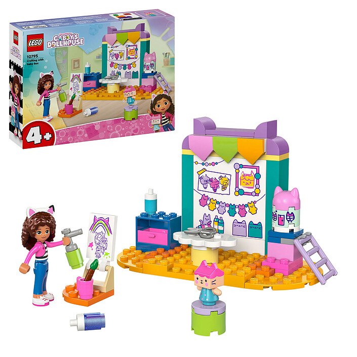 Avis LEGO Gabby et la maison magique 10795 Bricolage avec Bébé Boîte