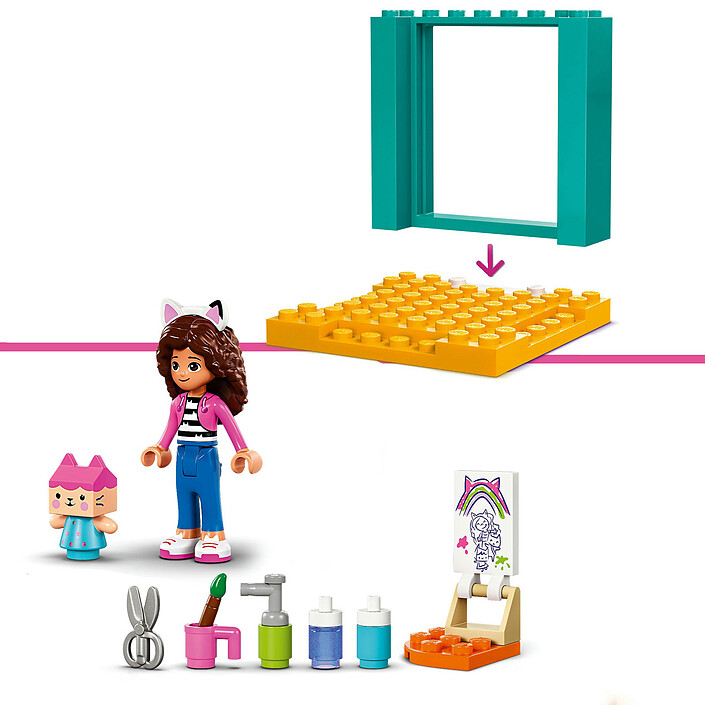 LEGO Gabby et la maison magique 10795 Bricolage avec Bébé Boîte pas cher