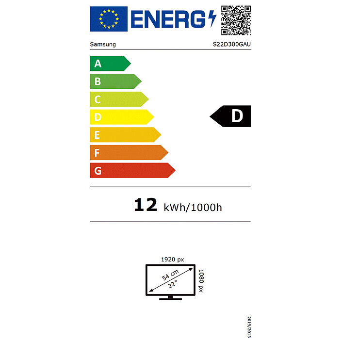 Samsung 22" LED - S22D300GAU pas cher