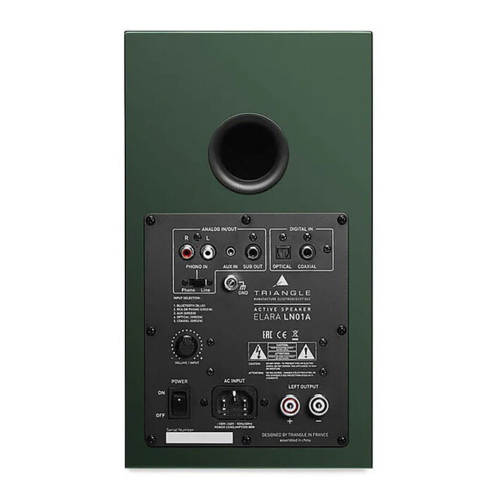 Avis Triangle Elara LN01A Vert forêt + Teac TN-175 Noir
