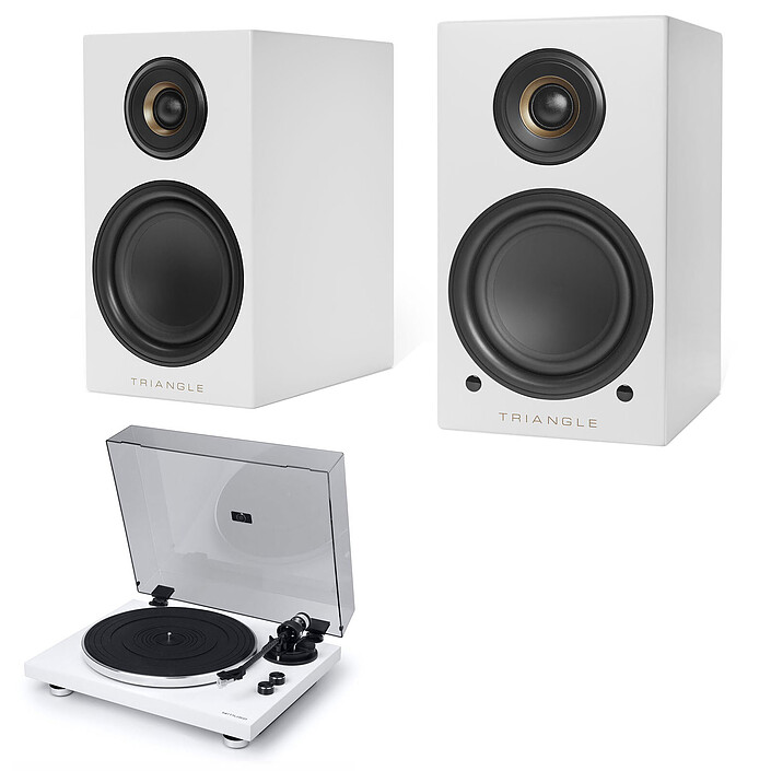 Triangle Elara LN01A White + Muse MT-109 BTO White 